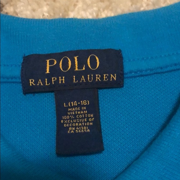 Polo by Ralph Lauren short sleeve boys Large shirt - Picture 4 of 8